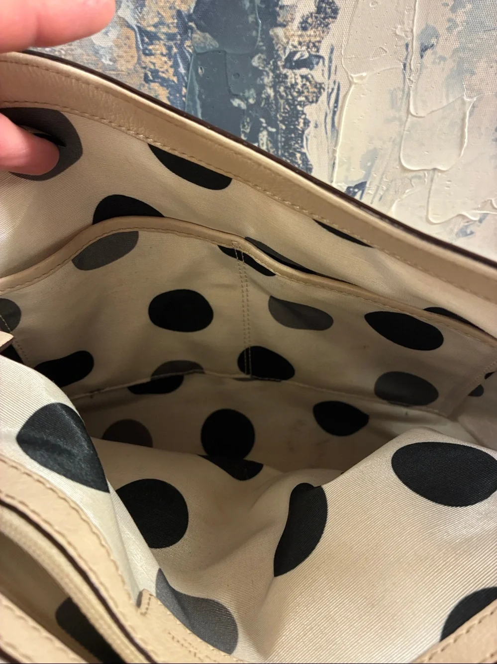Genuine Kate Spade Chester Street Miri Leather Shoulder Bag with Chain-Detail